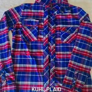 Kuhl plaid flannel